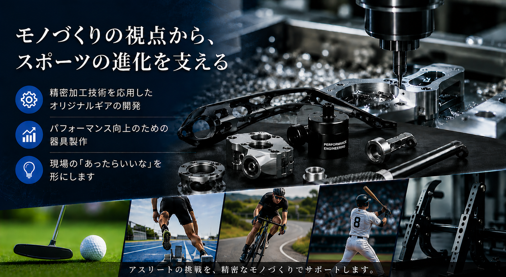 スカイツールのスポーツ事業部・オリジナルギア開発